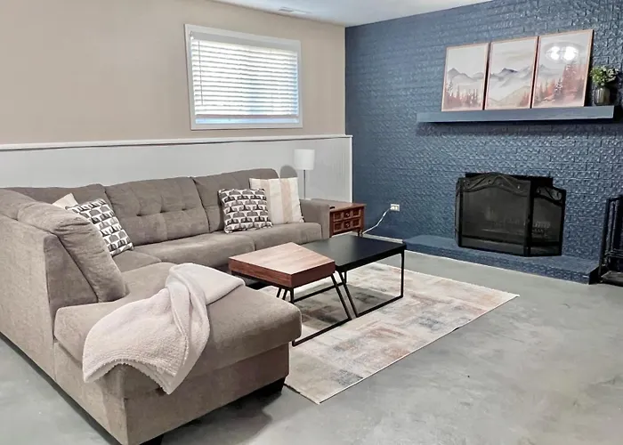Ferienhaus Family & Work-friendly 3bd W Fire Pit - U Of I 1m *