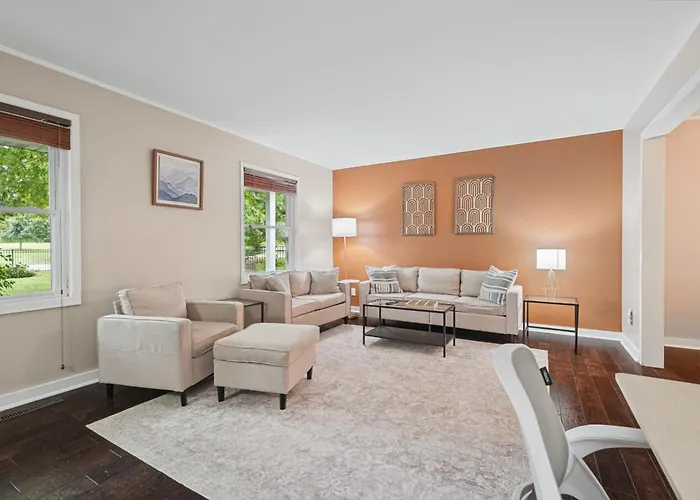 Ferienhaus Family & Work-friendly 3bd W Fire Pit - U Of I 1m *