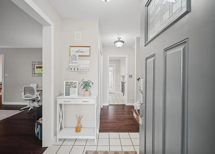 Ferienhaus Family & Work-friendly 3bd W Fire Pit - U Of I 1m *